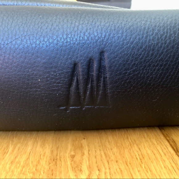 Status Anxiety large black leather tote bag - Picture 6 of 7